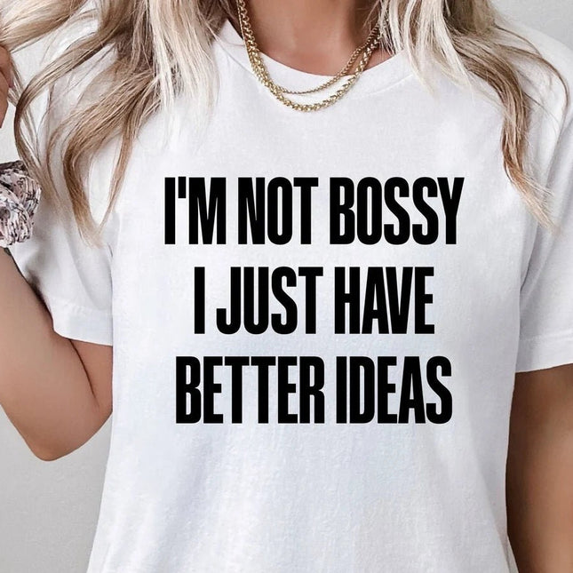 Polo Personalizado - I'M NOT BOSSY - Tienda Nébula