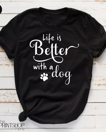 Polo Personalizado - LIFE WITH A DOG - Tienda Nébula