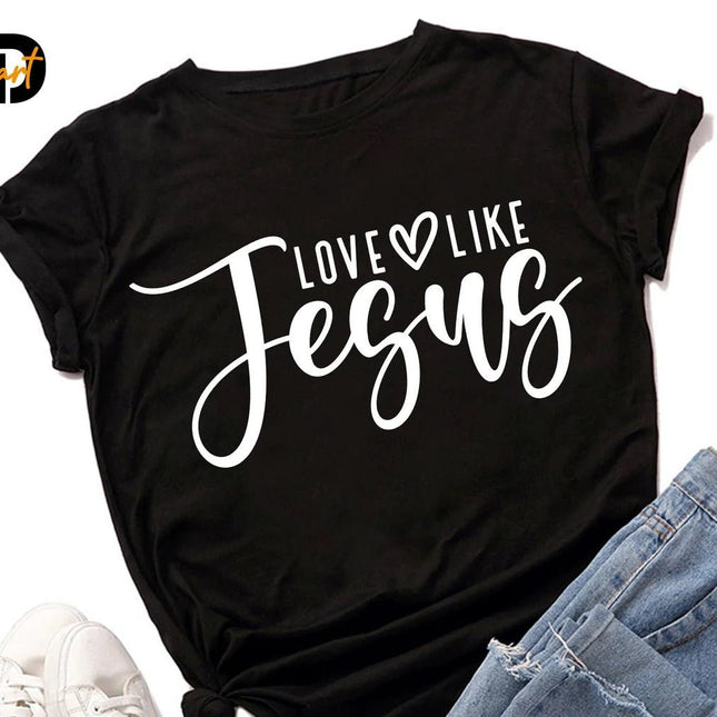 Polo Personalizado - LOVE LIKE JESUS - Tienda Nébula