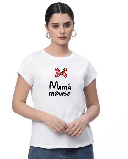 Polo Personalizado - Mamá mouse - Tienda Nébula