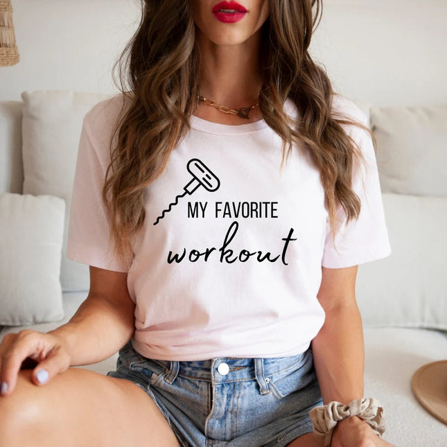 Polo Personalizado - MY FAVORITE WORKOUT - Tienda Nébula