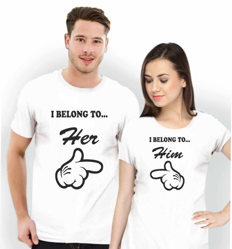 Polo Personalizado Pareja - Her Him - Tienda Nébula