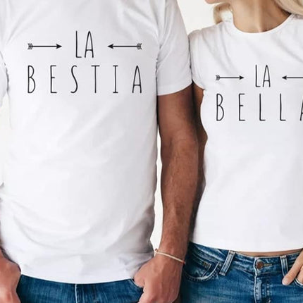 Polo Personalizado Pareja - La Bestia - Tienda Nébula