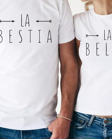 Polo Personalizado Pareja - La Bestia - Tienda Nébula