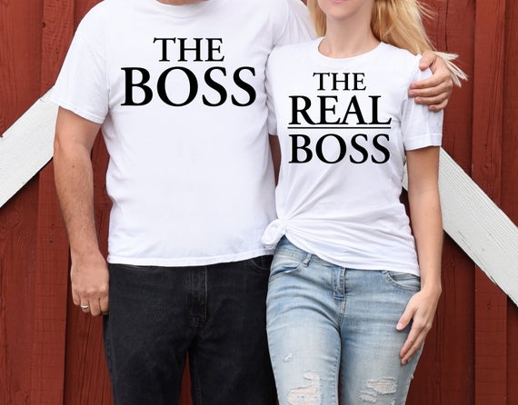 Polo Personalizado Pareja - The Boss - Tienda Nébula