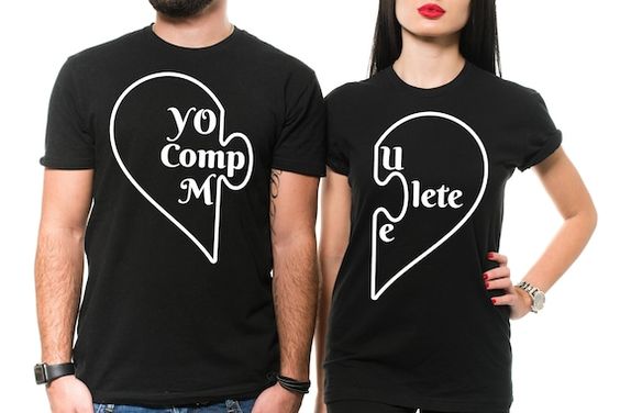 Polo Personalizado Pareja - You complete - Tienda Nébula