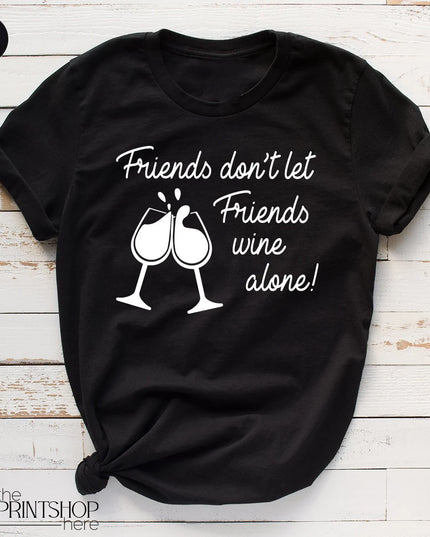 Polo Personalizado - FRIENDS AND WINE