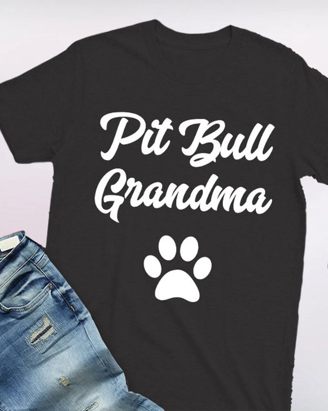 Polo Personalizado - PIT BULL GRANDMA