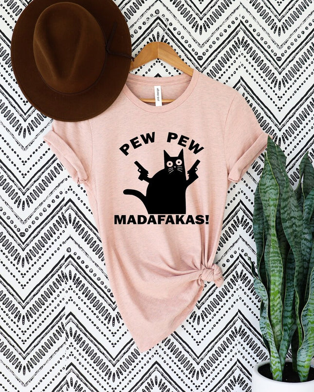 Polo Personalizado - GATO DISPARANDO