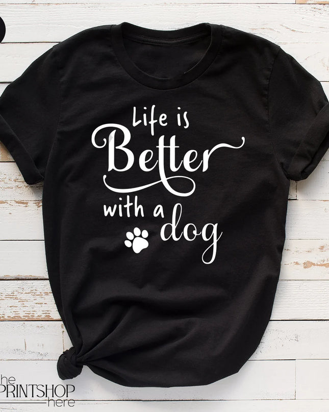 Polo Personalizado - LIFE WITH A DOG