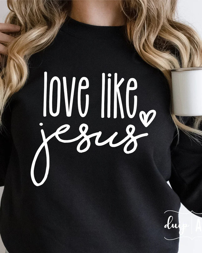 Polera Personalizada -  LOVE LIKE JESUS