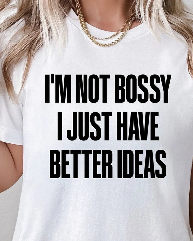 Polo Personalizado - I'M NOT BOSSY