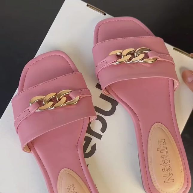 Sandalias Casuales Mujer Vallenar 2 - Rosado Oscuro