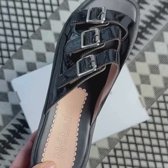 Sandalias Casuales Mujer Calama - Negro