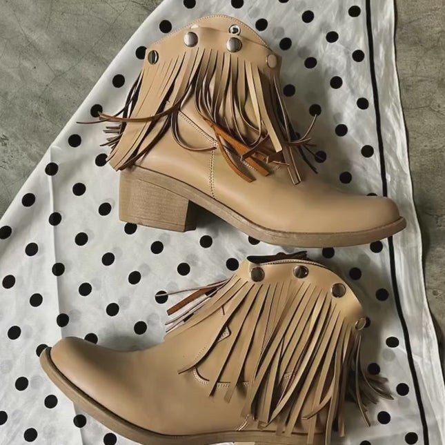 Botas Mujer Ekaterina - Beige