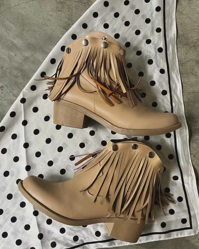 Botas Mujer Ekaterina - Beige