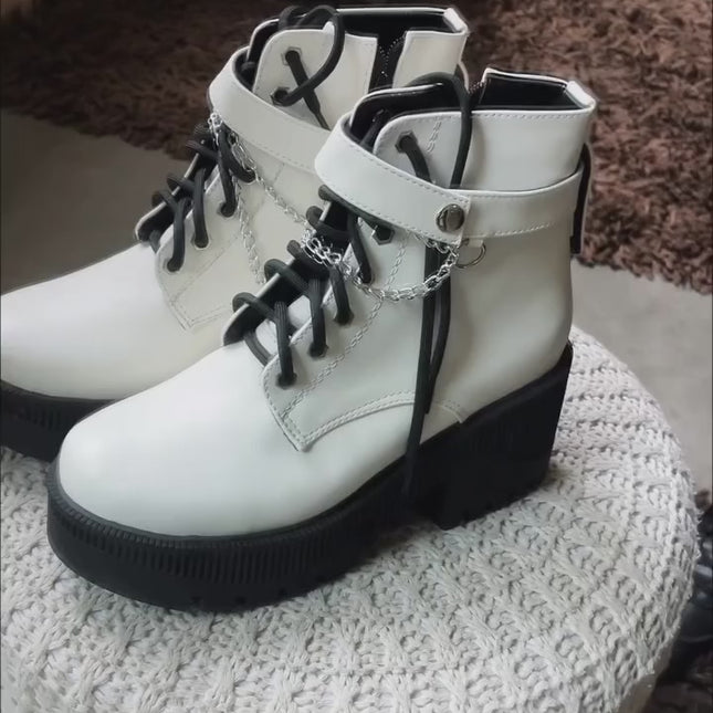 Botas Mujer Potaxie - Blanco