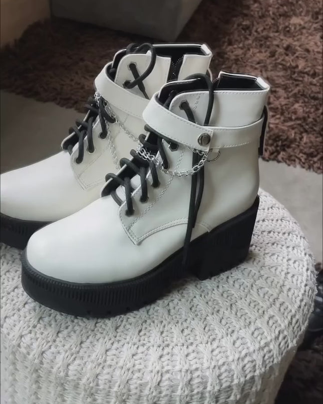 Botas Mujer Potaxie - Blanco