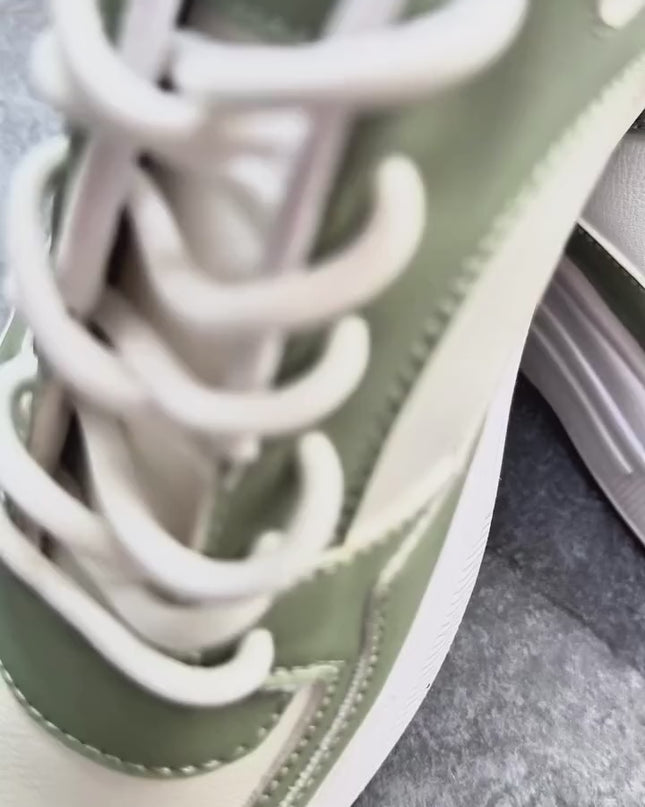 Zapatillas Urbanas Mujer Panda - Verde