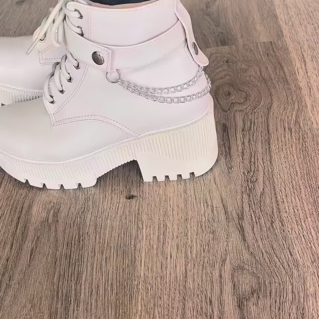 Botas Mujer Potaxie - Nude
