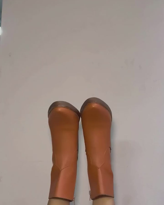 Botas Mujer Zteicy - Camel