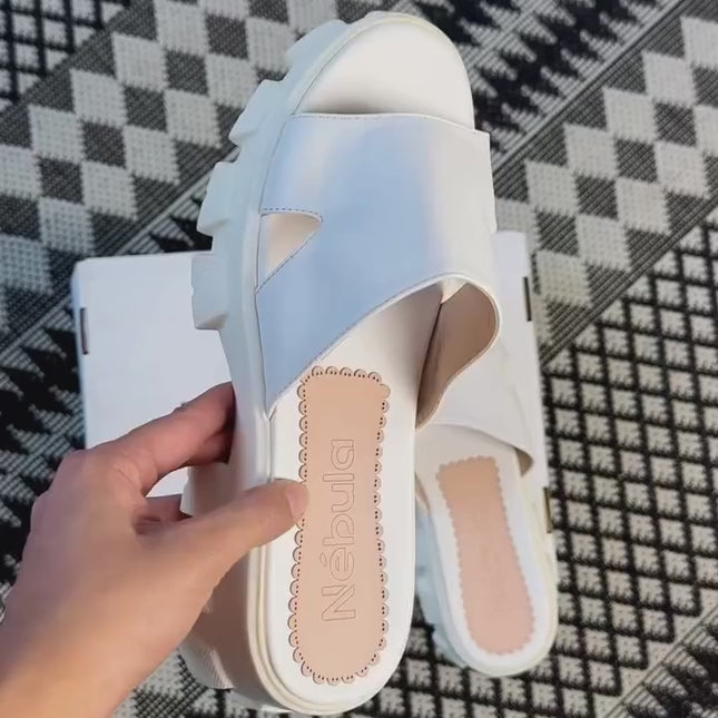 Sandalias Casuales Mujer Celia - Blanco