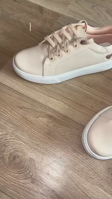 Zapatillas Urbanas Mujer Arezzo - Nude