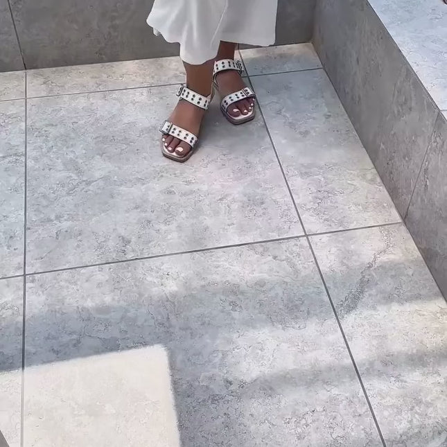 Sandalias Casuales Mujer Yubok - Hueso