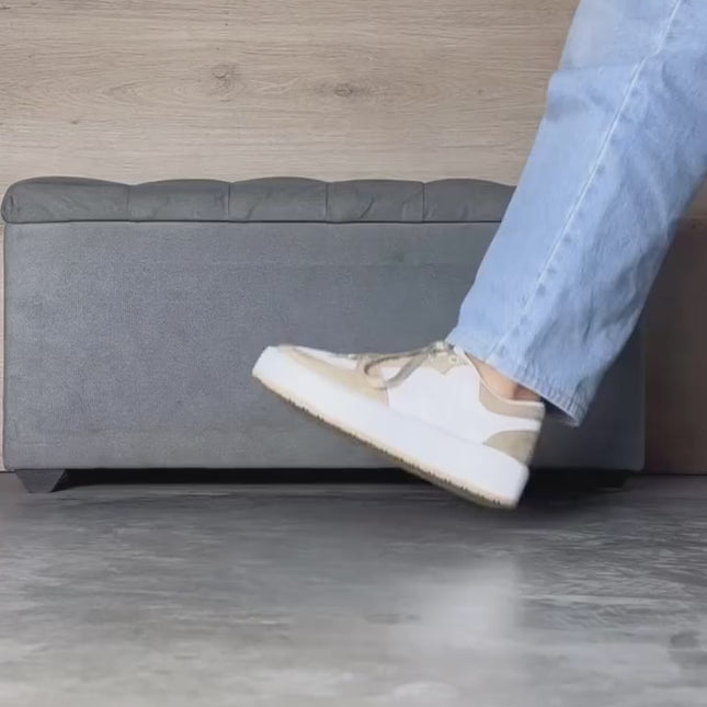 Zapatillas Urbanas Mujer Lieja  - Beige