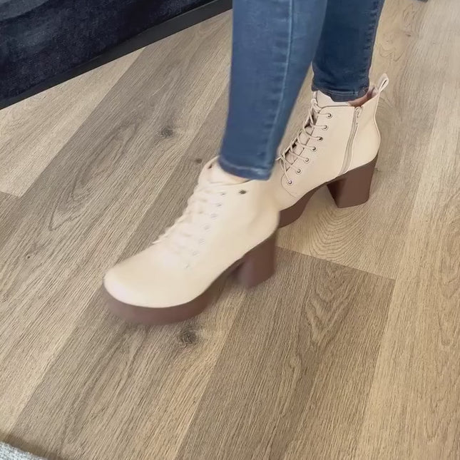Botas Mujer Razgrad - Beige