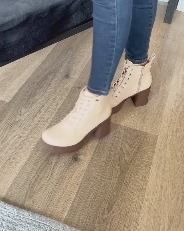 Botas Mujer Razgrad - Beige