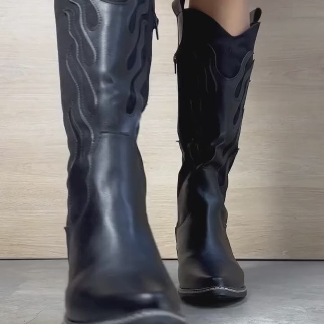 Botas Mujer Famus - Negro