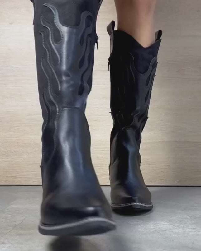 Botas Mujer Famus - Negro