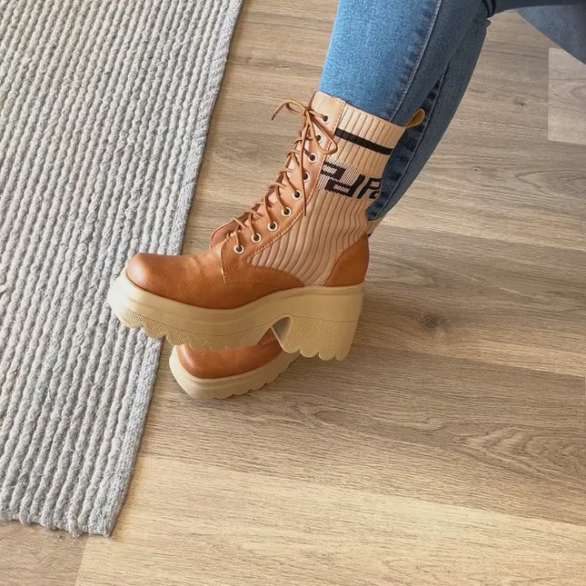 Botas Mujer Tamow - Camel