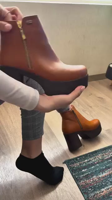 Botas Mujer Adaia - Camel
