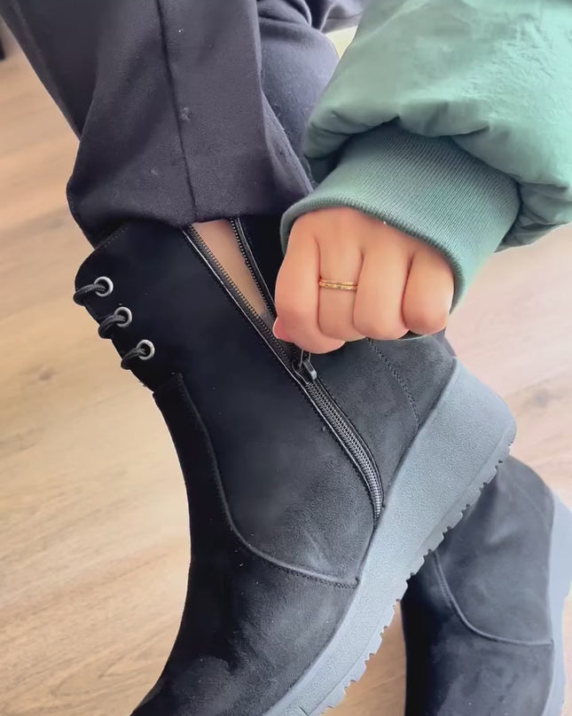Botines Mujer Beth - Negro