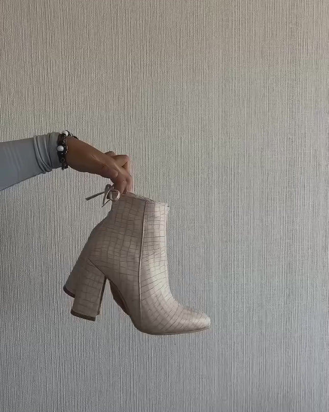 Botas Mujer Bubali - Hueso Serpiente