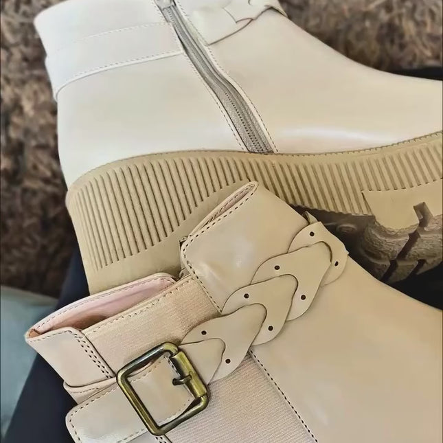 Botas Mujer Blind - Beige