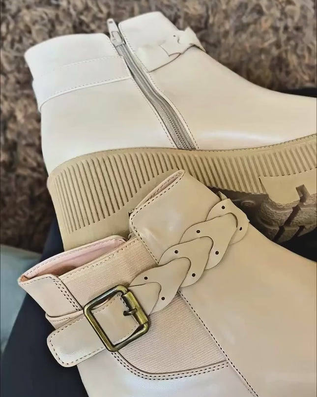 Botas Mujer Blind - Beige