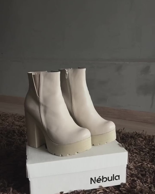 Botines Mujer Kovazi - Nude