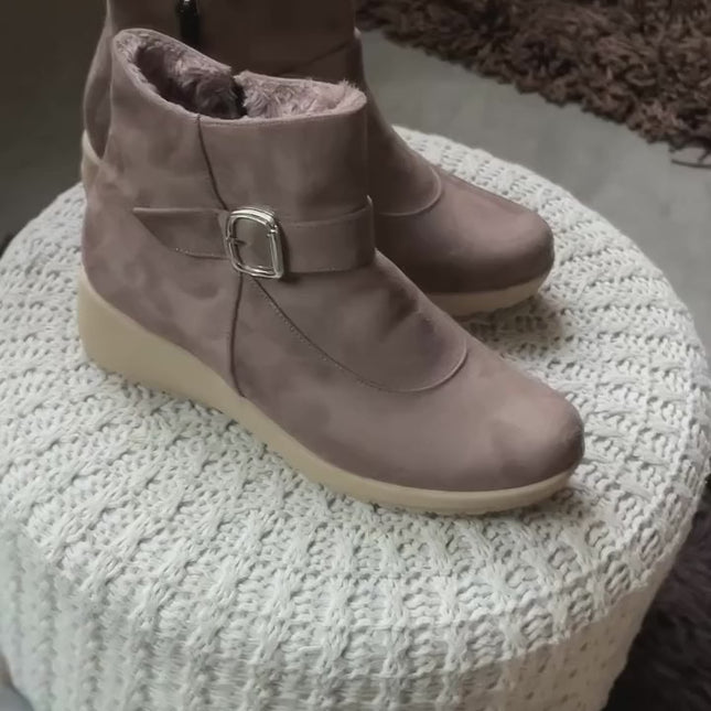 Botines Mujer Cresida - Topo