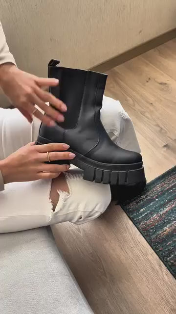 Botas Mujer Fishert - Negro