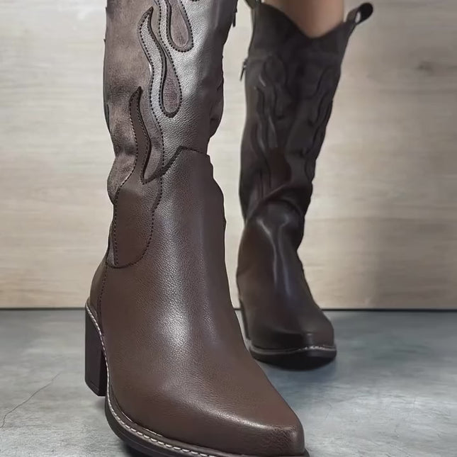 Botas Mujer Famus - Marrón