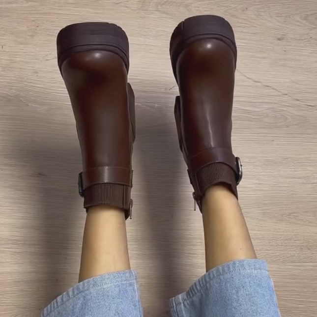 Botas Mujer Lar - Marrón