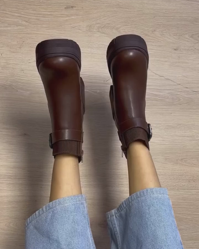 Botas Mujer Lar - Marrón
