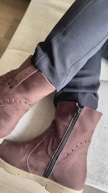 Botines Mujer Garbiñe - Topo