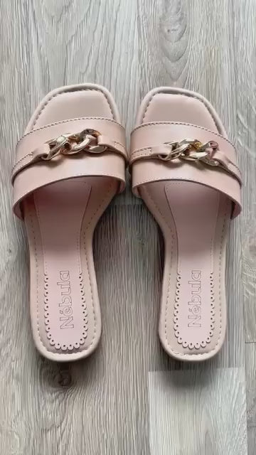 Sandalias Casuales Mujer Vallenar - Beige