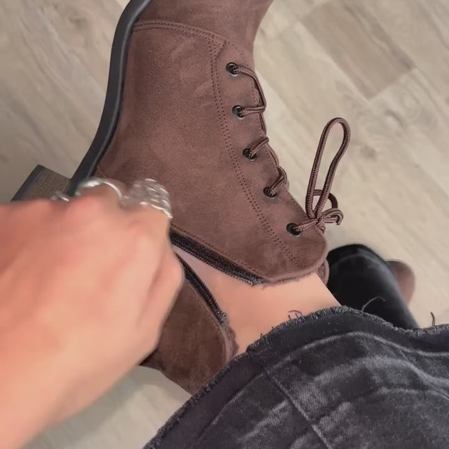 Botines Mujer  Niza 2.0 - Marrón