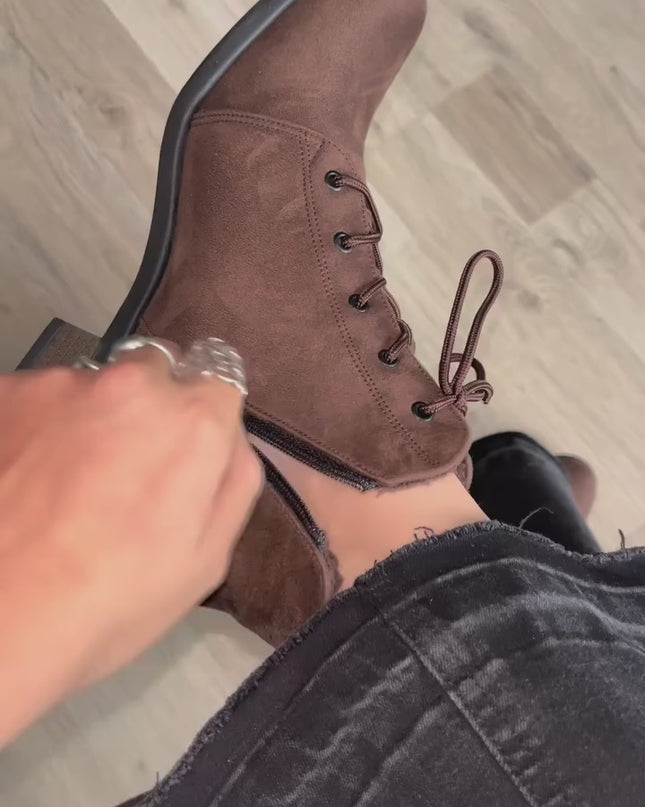 Botines Mujer  Niza 2.0 - Marrón