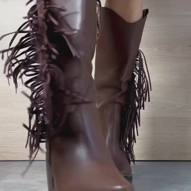 Botas Mujer Maiki - Marron
